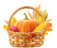 a harvest basket